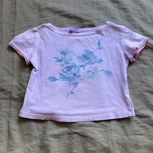 Vintage Laura Biagiotti Girls cropped T-Shirt